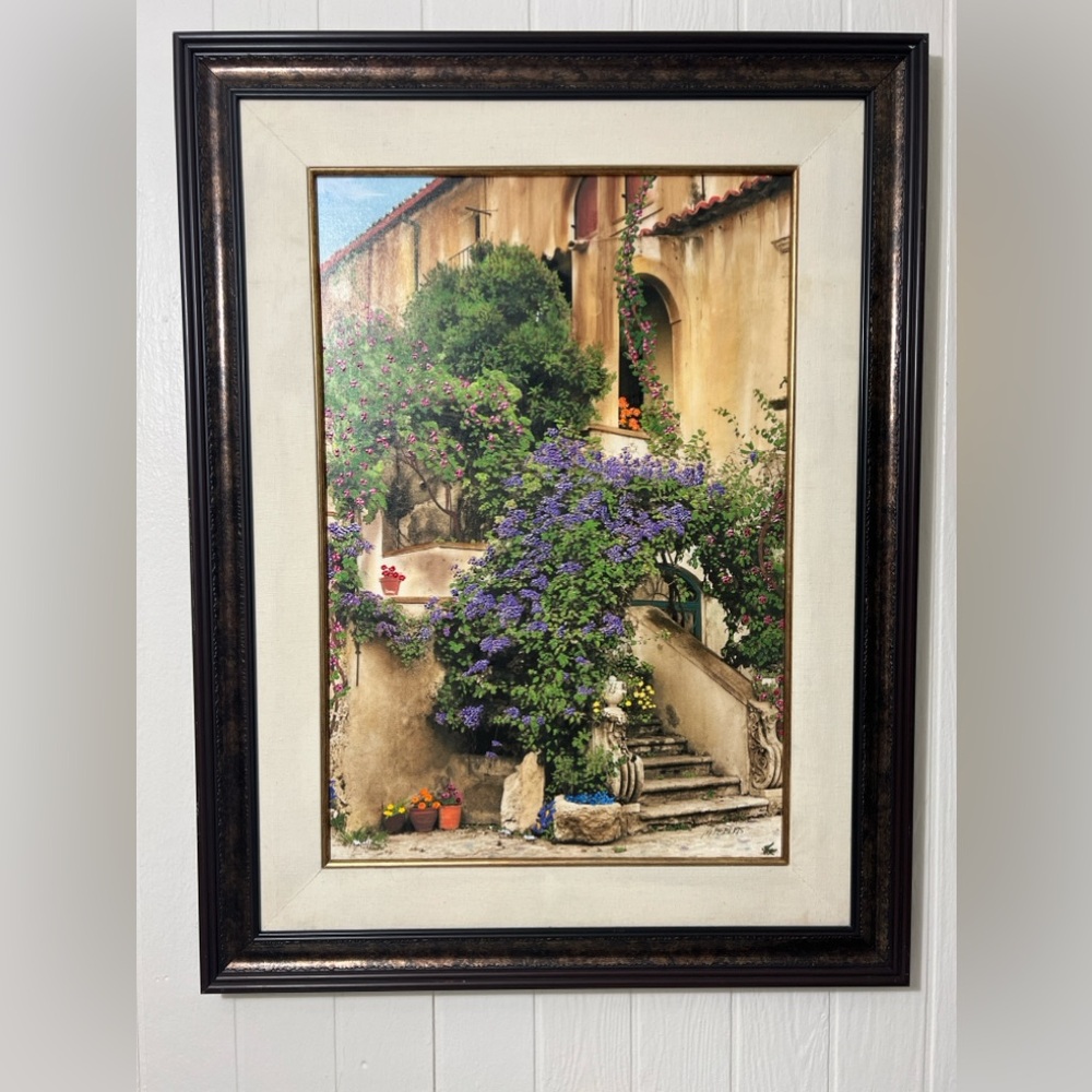 Steps to Palazzo Martin Roberts Gallery,Num 35 in an edition of 300 Size 91x70